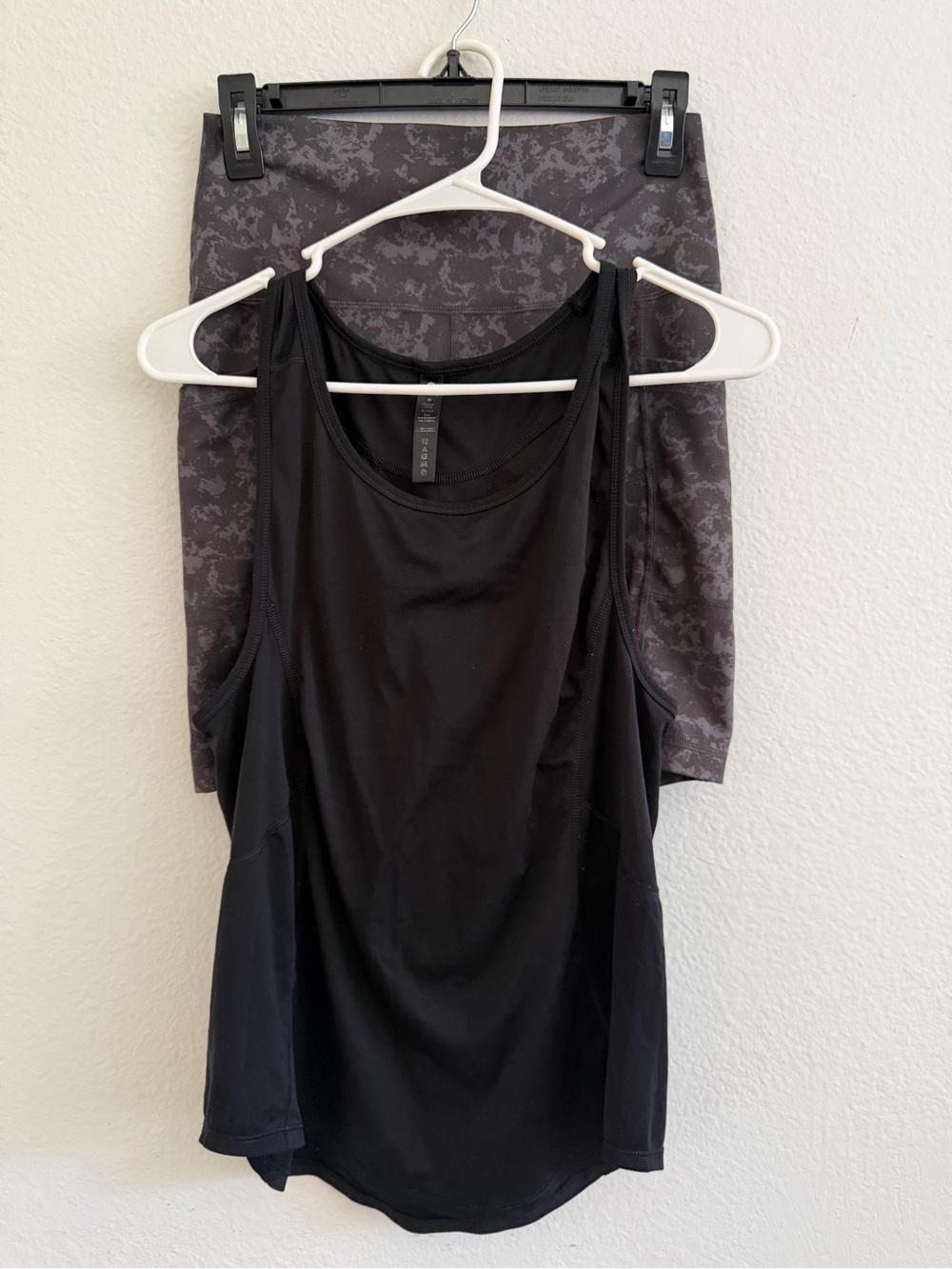 Athletic Tank Top & Biker Shorts Set